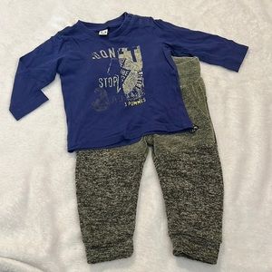 3pommes shirt and pants set